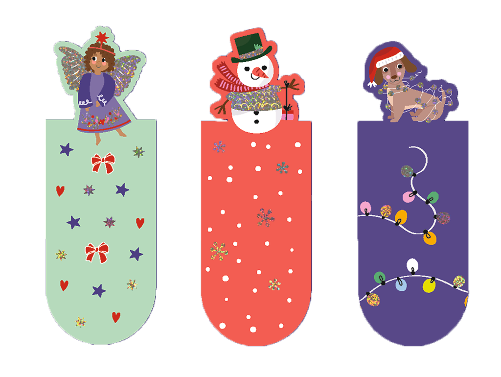 Magnetlesezeichen Weihnachtszauber