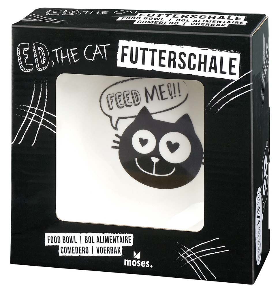 Ed, the Cat Futterschale Feed me Ed, the Cat Futterschale Feed me
