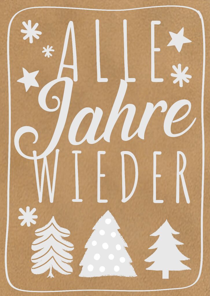 Handlettering Starter-Set Winterwunder