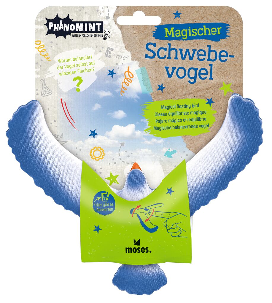 PhänoMINT Magischer Schwebevogel blau