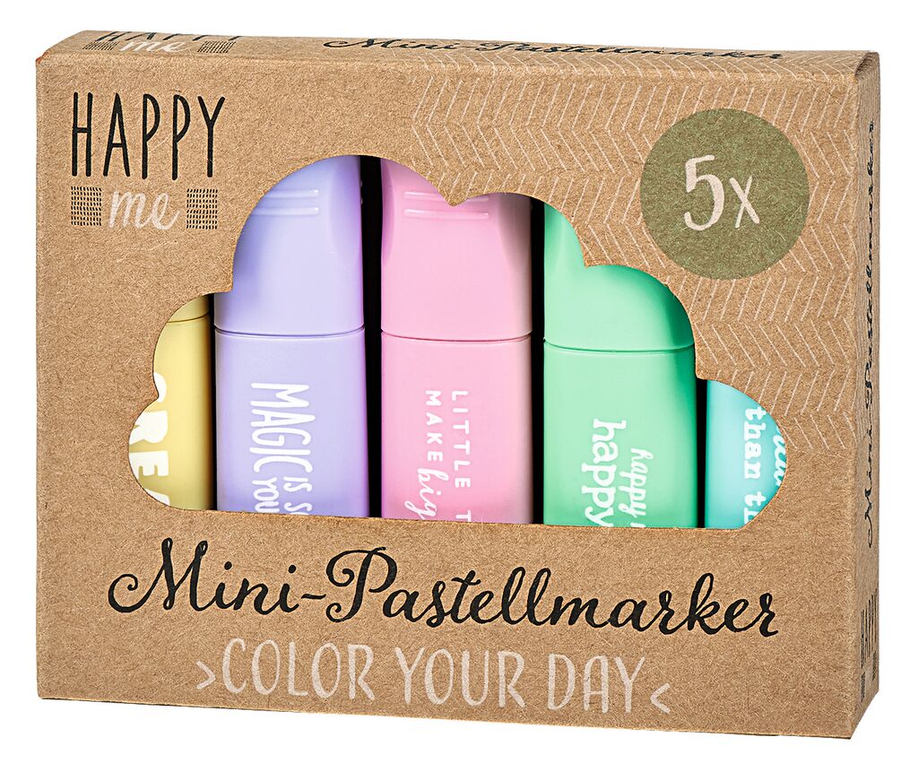 Happy me Mini-Pastellmarker