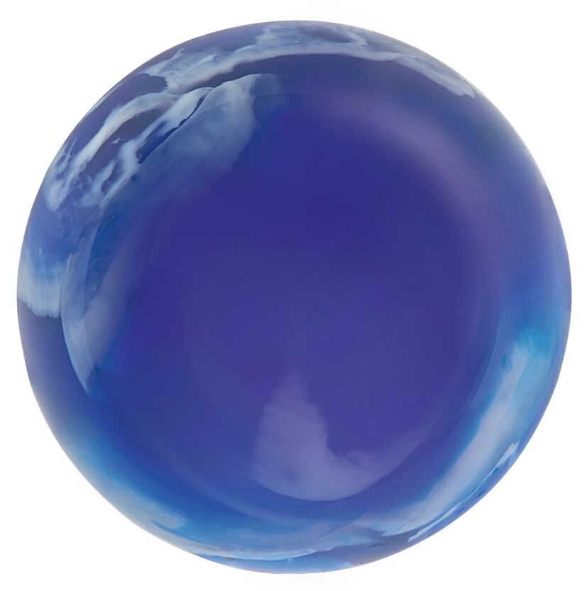 Leuchtender Galaxie-Flummi blau Leuchtender Galaxie-Flummi blau