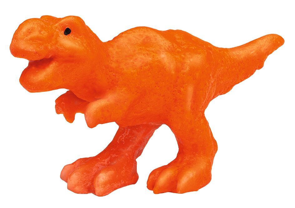 Leuchtdino aus dem Ei rot