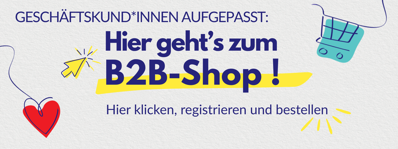 B2B-Shop Hinweis B2C Registrierung