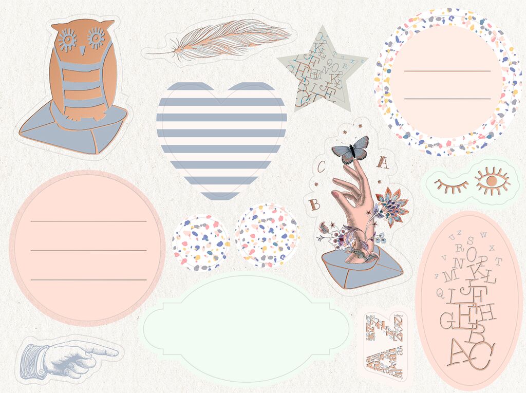 moses. libri_x Briefpapier-Set Letters moses. libri_x Briefpapier-Set Letters