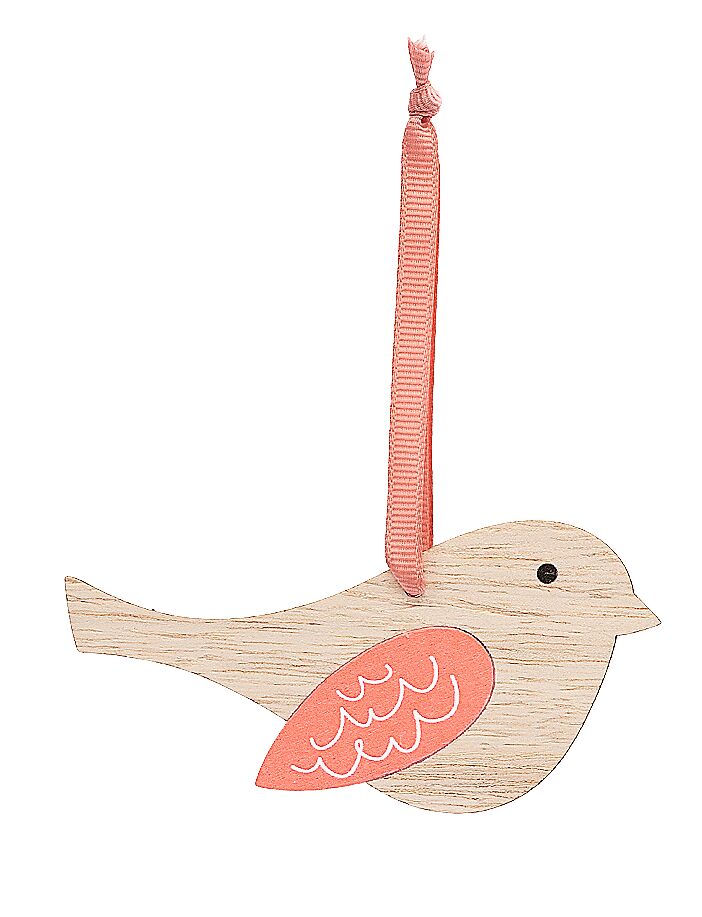 Anhänger Bunte Vögelchen apricot