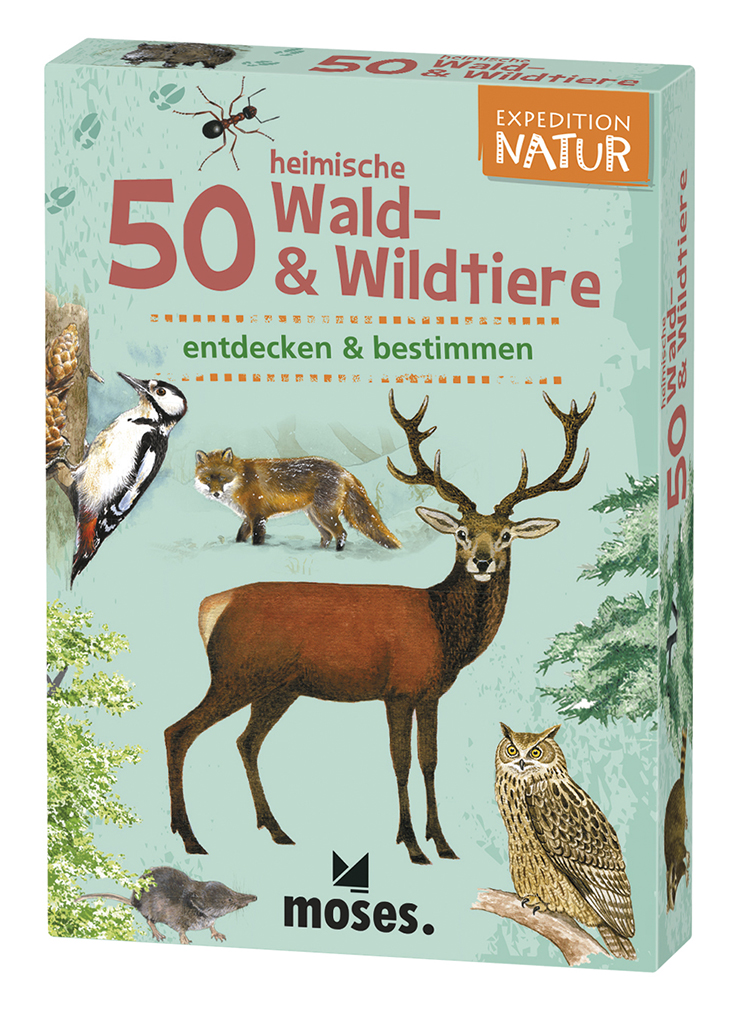 Expedition Natur - 50 heimische Wald- & Wildtiere