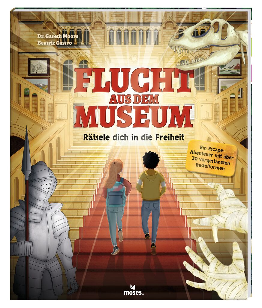 Flucht aus dem Museum - Escape-Bastelabenteuer Flucht aus dem Museum - Escape-Bastelabenteuer
