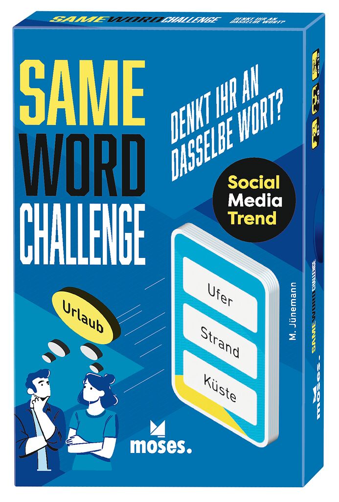 SAME WORD CHALLENGE - Denkt ihr an dasselbe Wort?