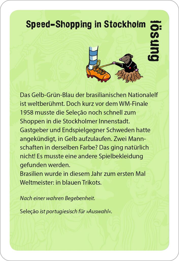 fußball stories - black stories Junior