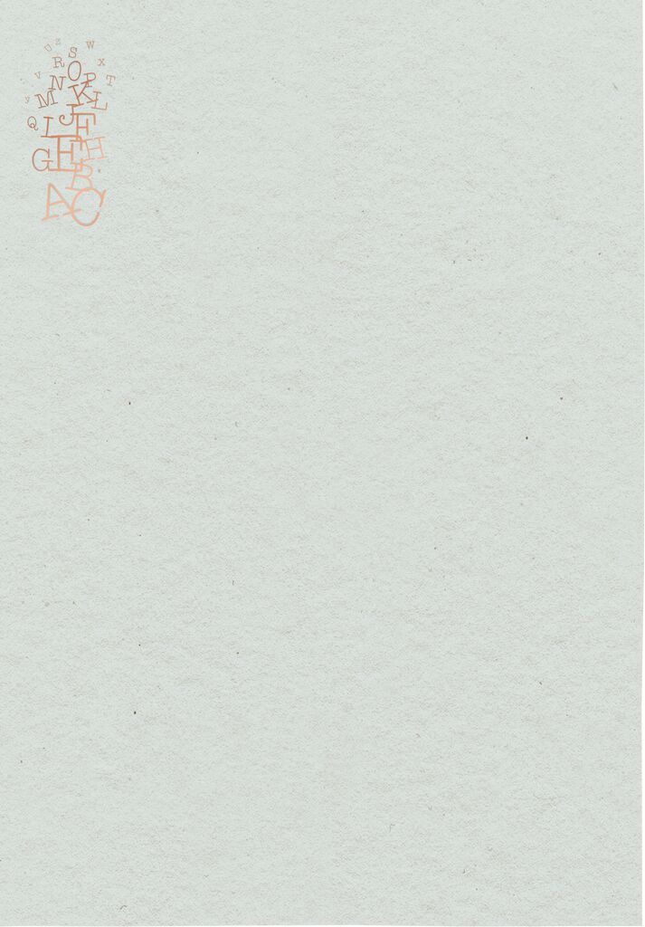 moses. libri_x Briefpapier-Set Letters moses. libri_x Briefpapier-Set Letters