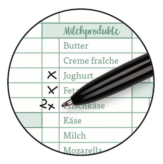 cook & STYLE Meine Einkaufsliste Notizblock cook & STYLE Meine Einkaufsliste Notizblock