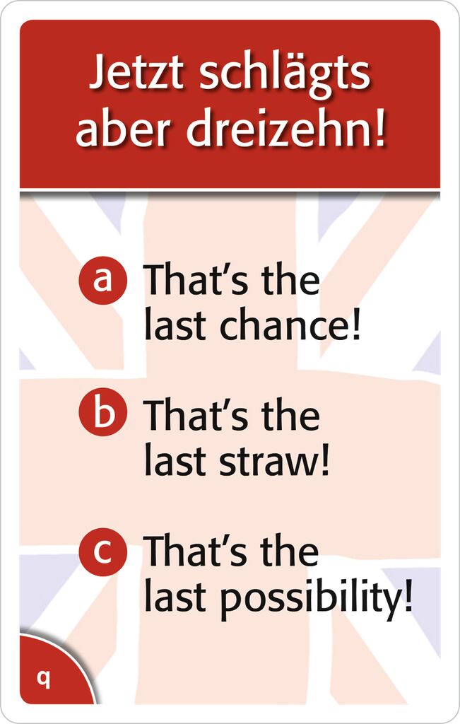 My English is under all pig - Das lustige Denglisch-Quiz