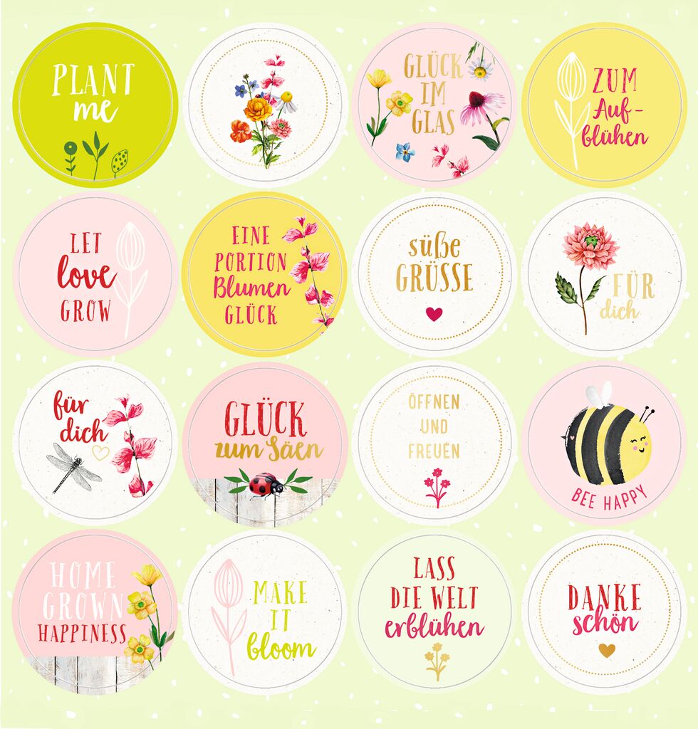 Blatt & Blüte Stickerbuch Gartenliebe Blatt & Blüte Stickerbuch Gartenliebe