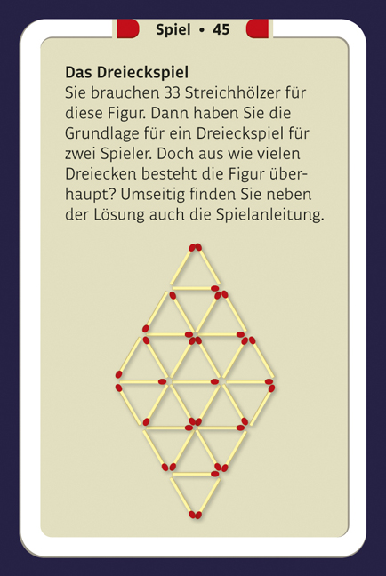 Streichholzspiele Streichholzspiele