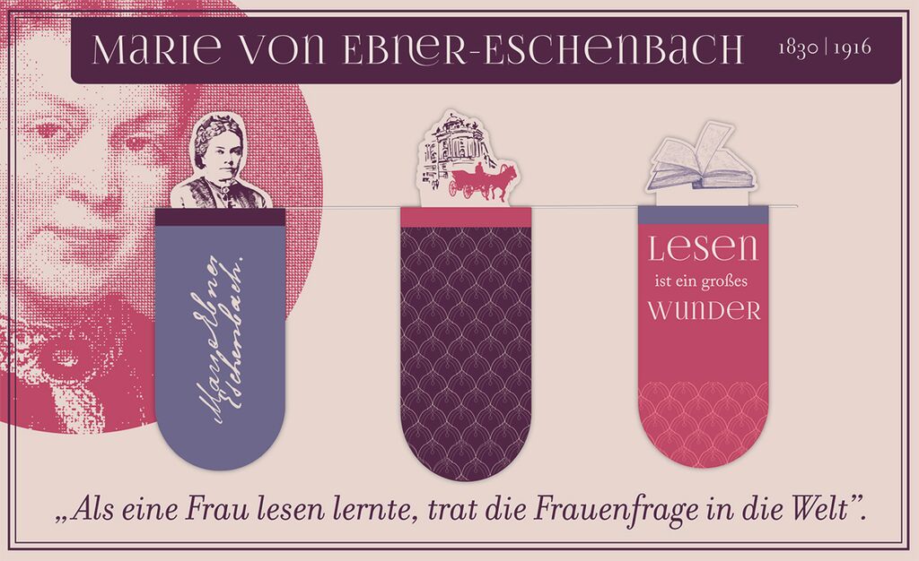 Magnetlesezeichen Marie von Ebner-Eschenbach
