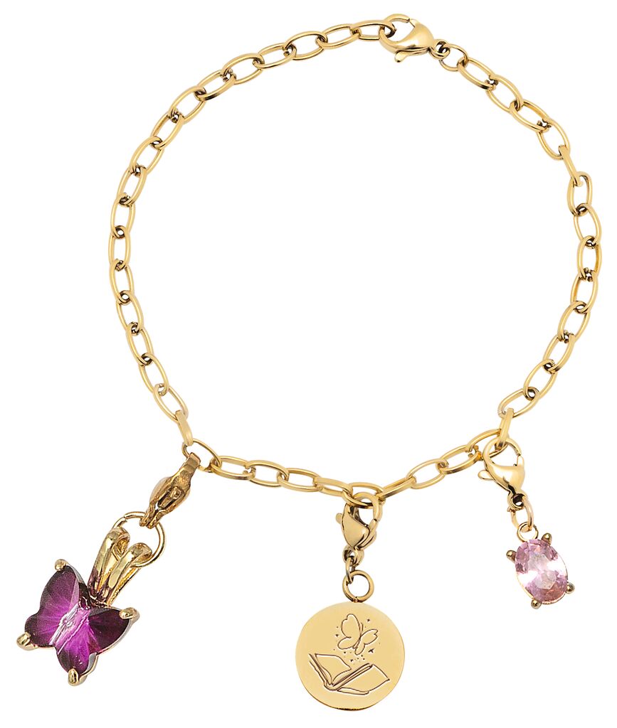 Just One More Chapter Armband Happily Ever After