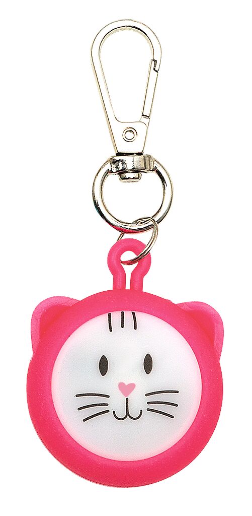 Aufladbares Anhänger-Tierchen LED pink