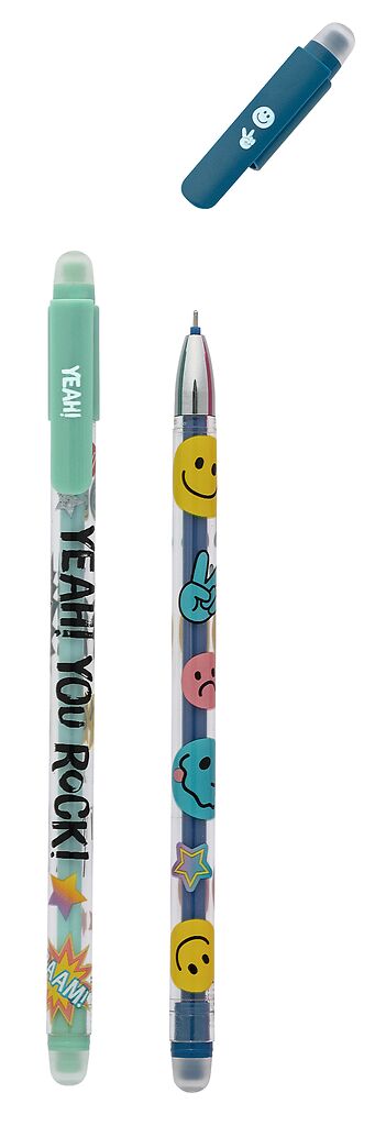 Happy Day Radierbare Gelstifte 2er Set mint blau