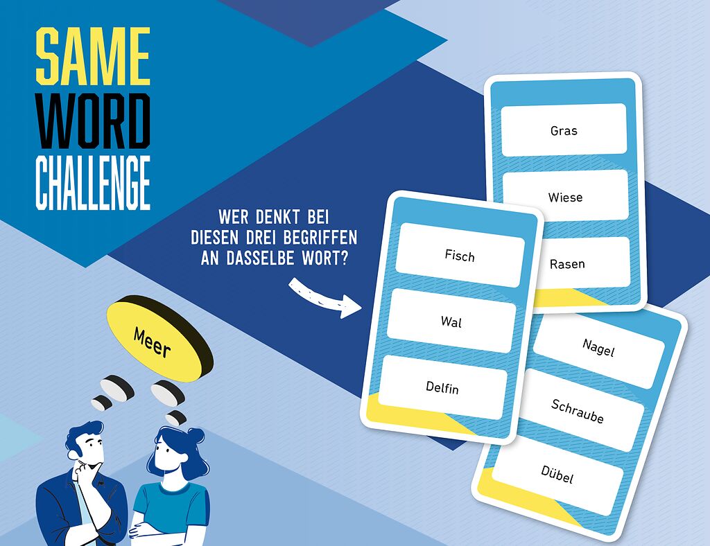 SAME WORD CHALLENGE - Denkt ihr an dasselbe Wort?