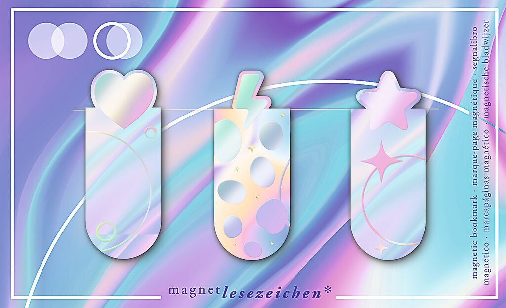 Magnetlesezeichen Cosmic