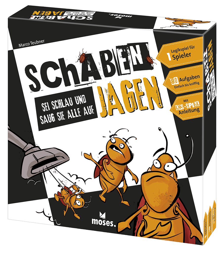 Schaben jagen - Sei schlau und saug sie alle auf!