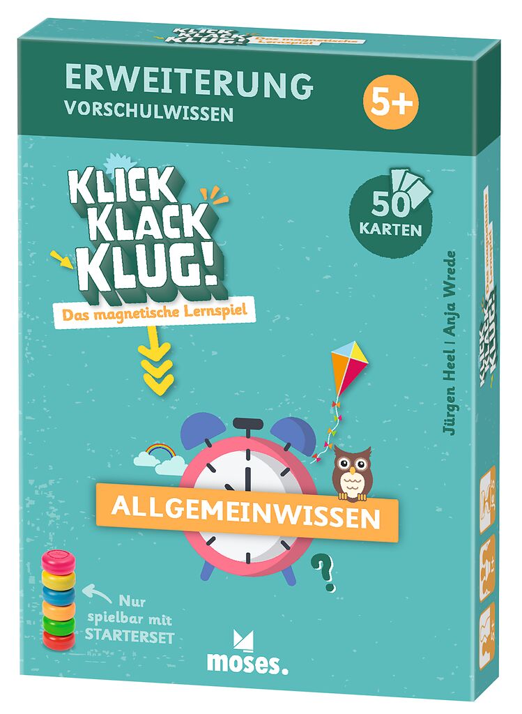 Klick Klack Klug Erweiterungsset Allgemeinwissen ab 5 Jahren