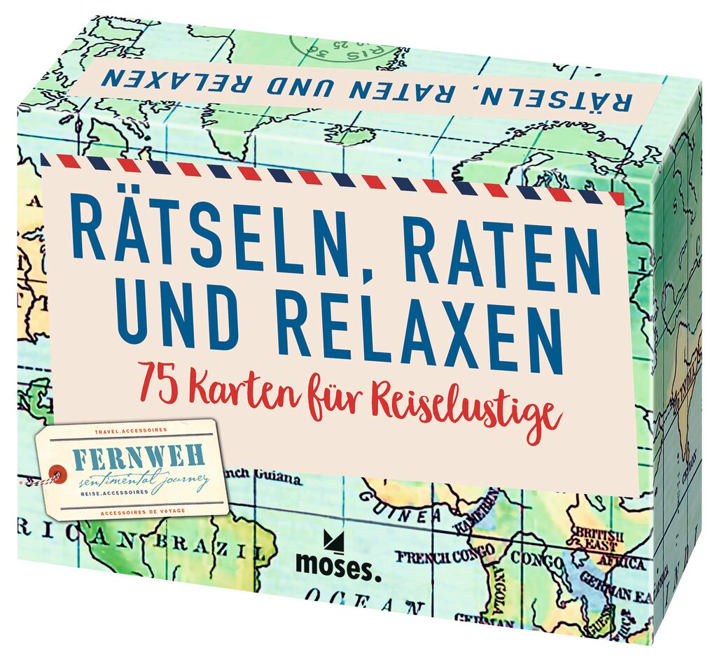 Rätseln, Raten und Relaxen: 75 Karten für Reiselustige