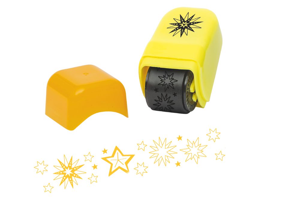 Rollstempel Winterzauber Stern