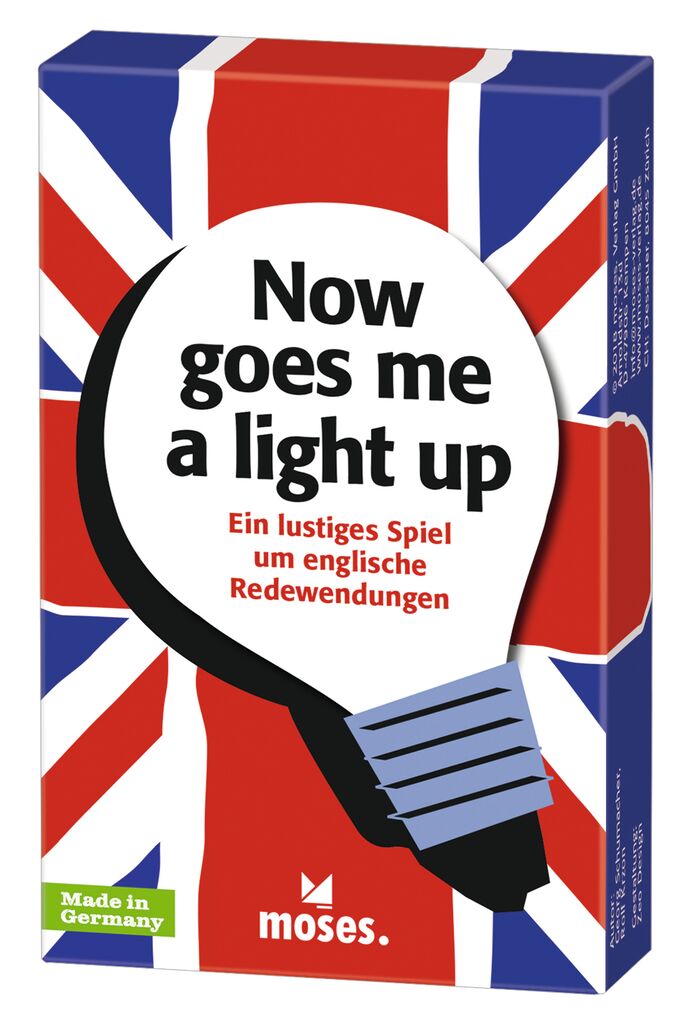 now goes me a light up - Quizspiel rund um englische Redewendungen