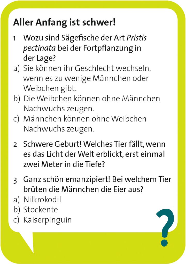 Pocket Quiz - Verrückte Natur