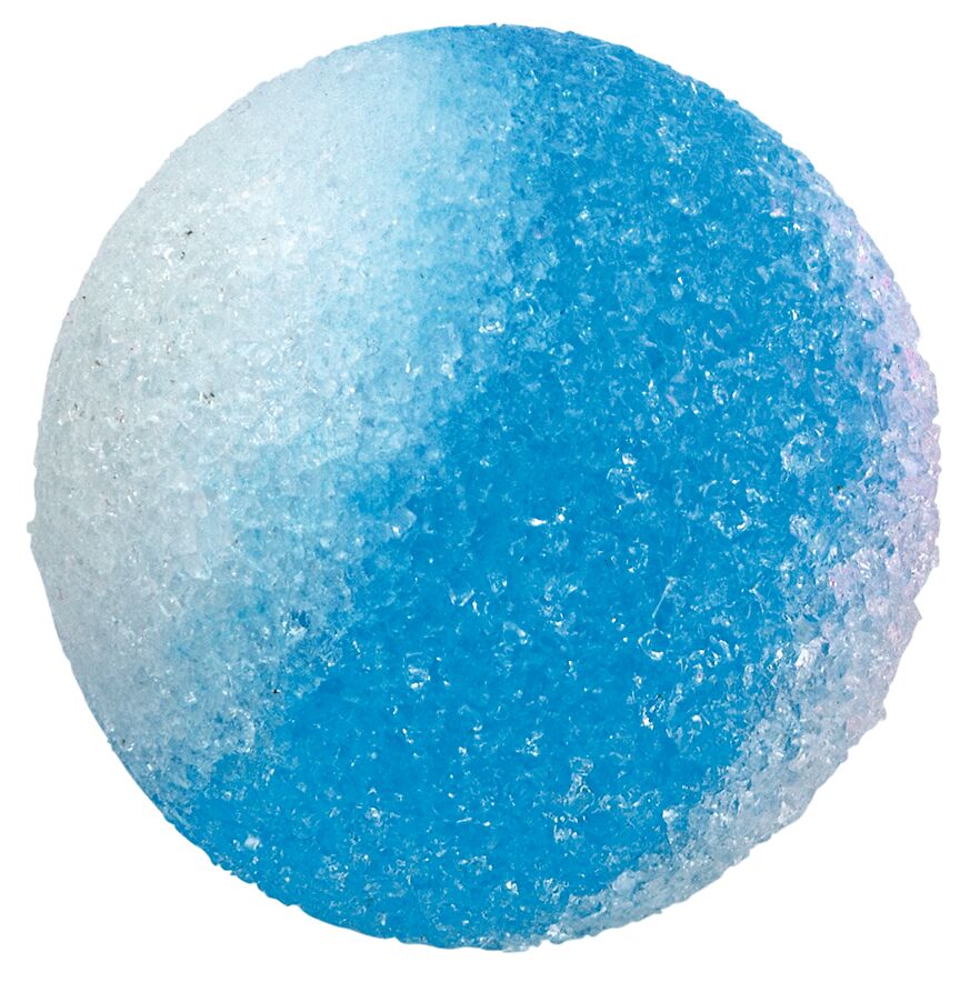 Schneeball-Flummi selber machen blau
