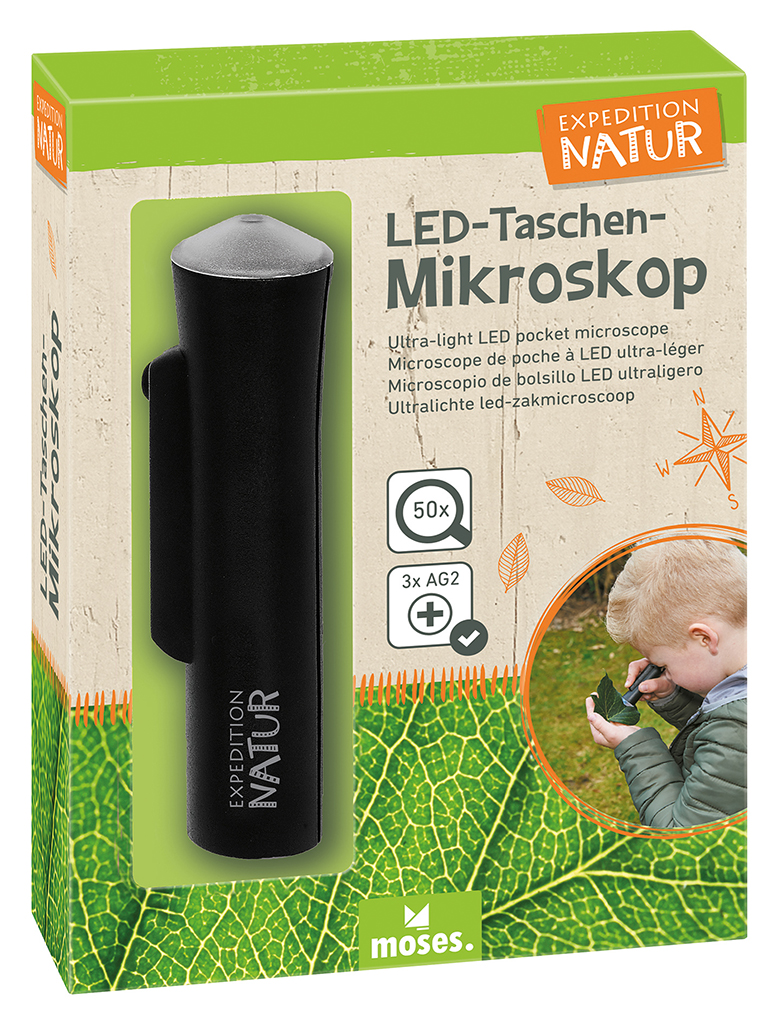 Expedition Natur Ultraleichtes LED-Taschenmikroskop Expedition Natur Ultraleichtes LED-Taschenmikroskop