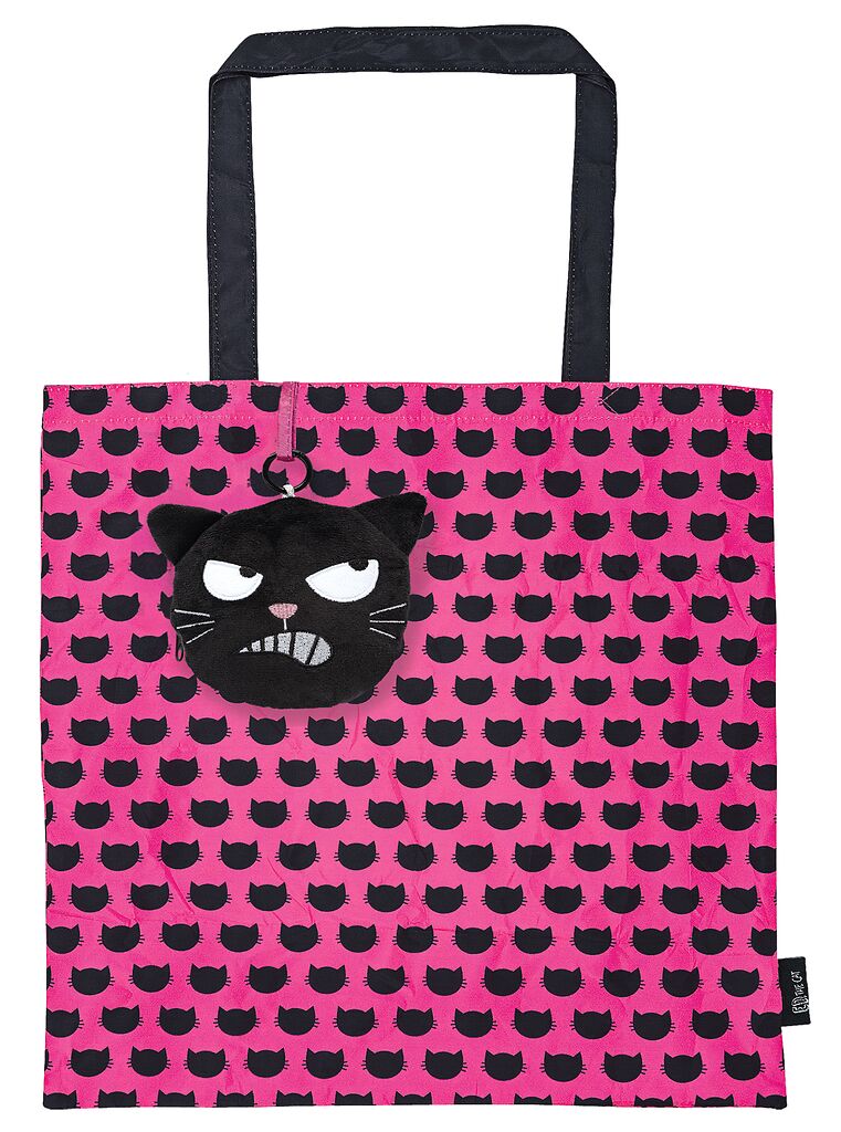 Ed, the Cat Bag Charm Zaubershopper "Grumpy"
