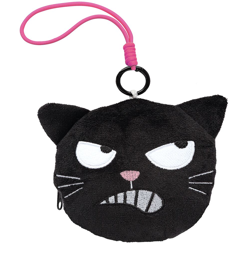Ed, the Cat Bag Charm Zaubershopper "Grumpy"