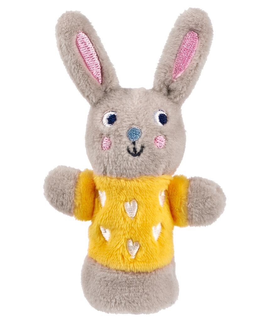 Fingerpüppchen Frühlingsfreunde Hase