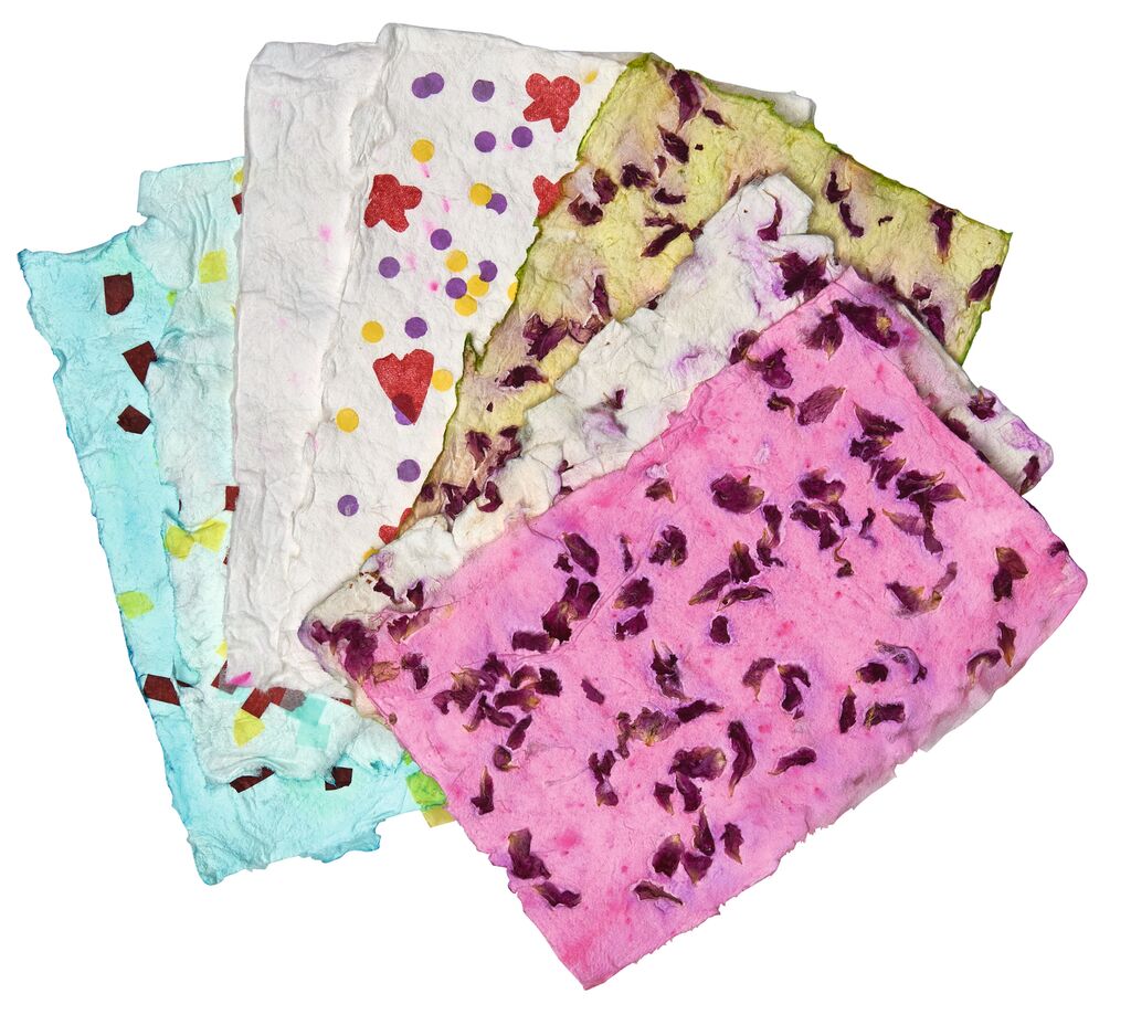 Bastelspaß - Papierschöpfen Bastelspaß - Papierschöpfen