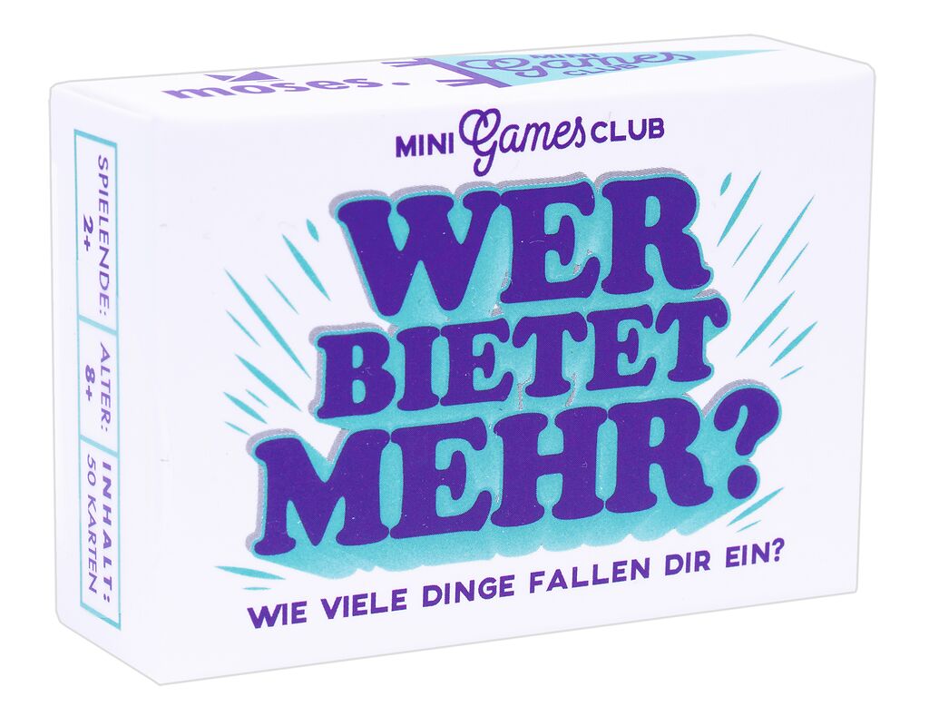 Mini Games Club - Wer bietet mehr? Wie viele Dinge fallen dir ein?