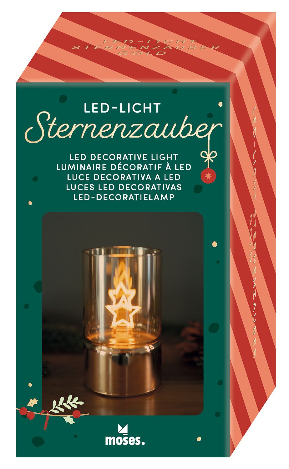 LED-Licht Sternenzauber gold