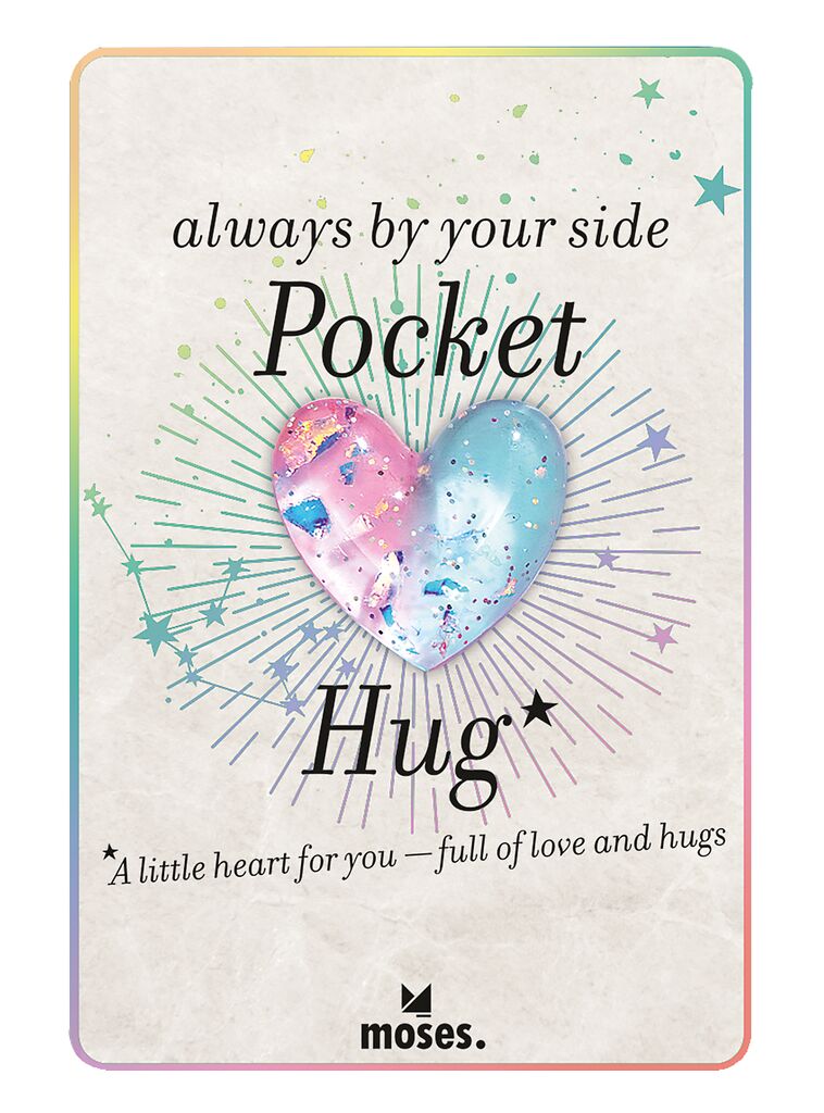 Glücksbringer Pocket Hug rosa-blau