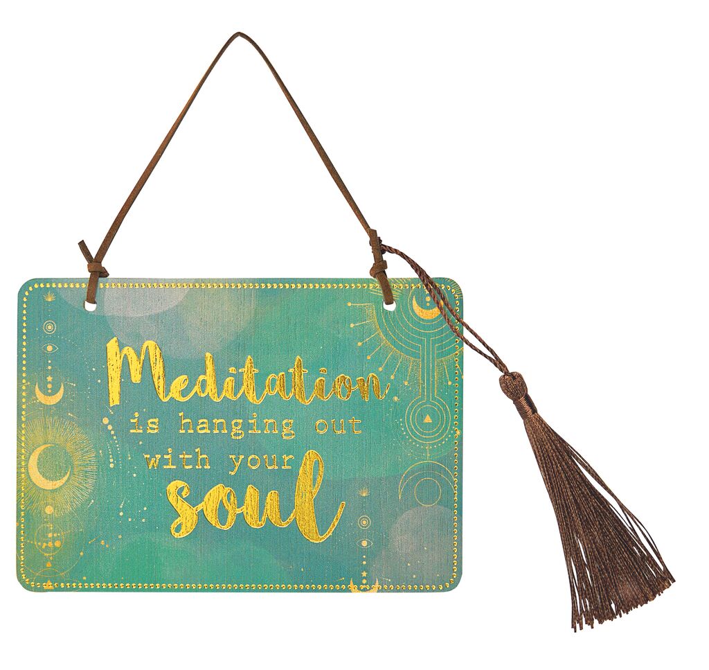 Omm for you Deko-Schild Meditation