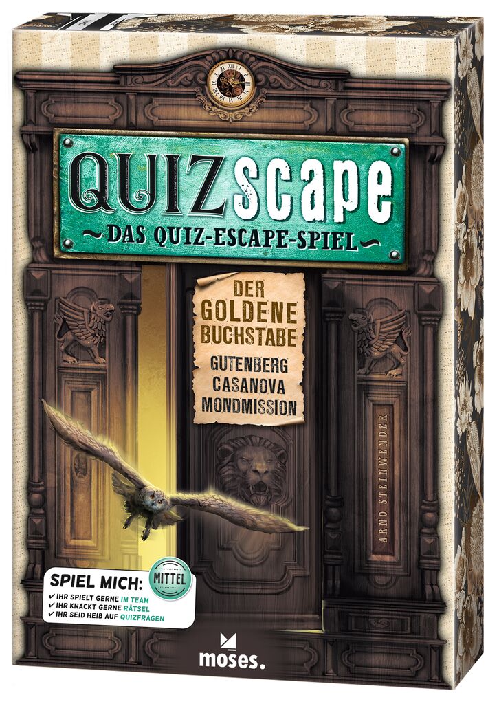 QUIZscape - Der goldene Buchstabe