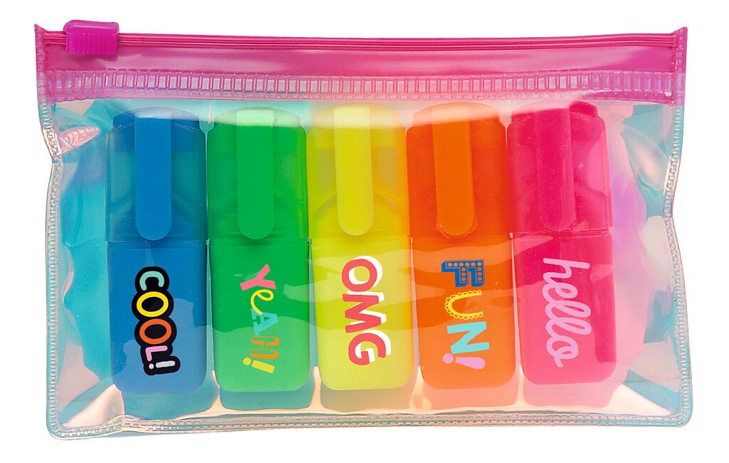 Happy Day Neon Textmarker pink