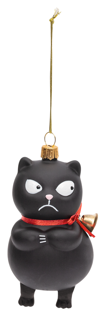 Ed, the Cat Baumschmuck Xmas Grumpy
