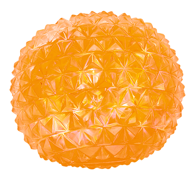 Kristall-Knautschi orange