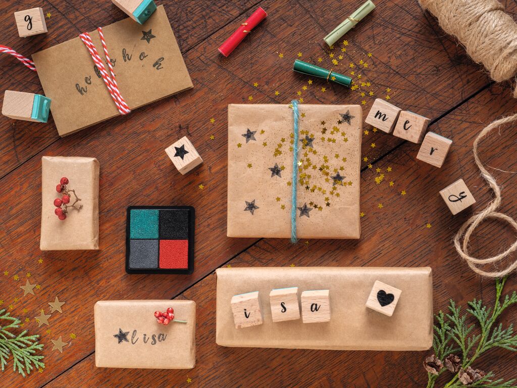 DIY-Set Holzstempel A-Z