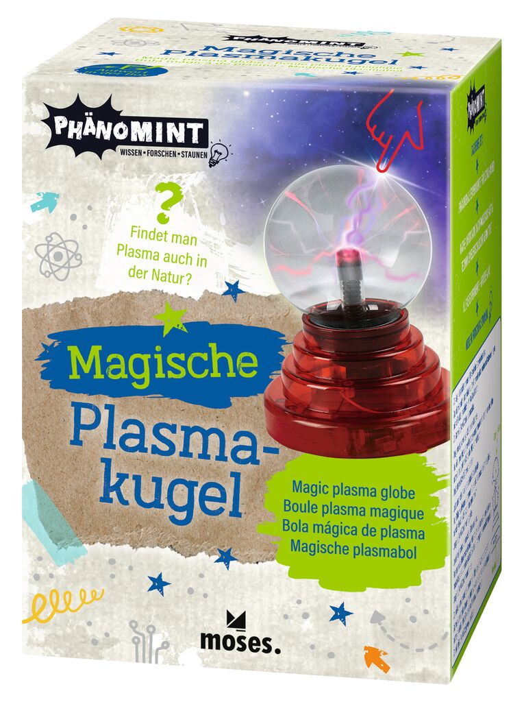 PhänoMINT Magische Plasmakugel rot