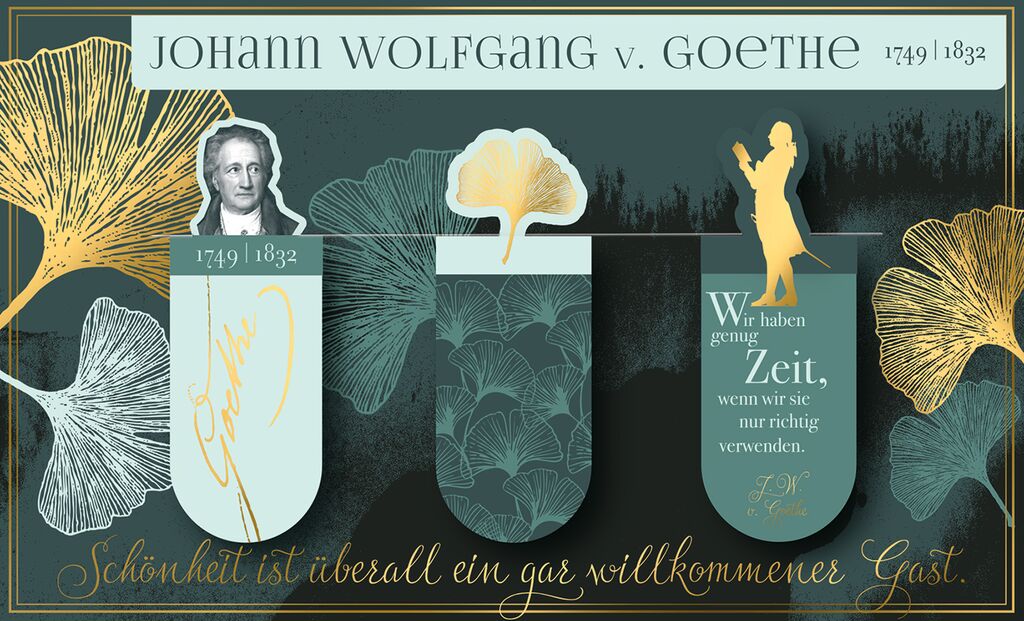moses. libri_x Lit. Magnetlesezeichen Johann Wolfgang von Goethe