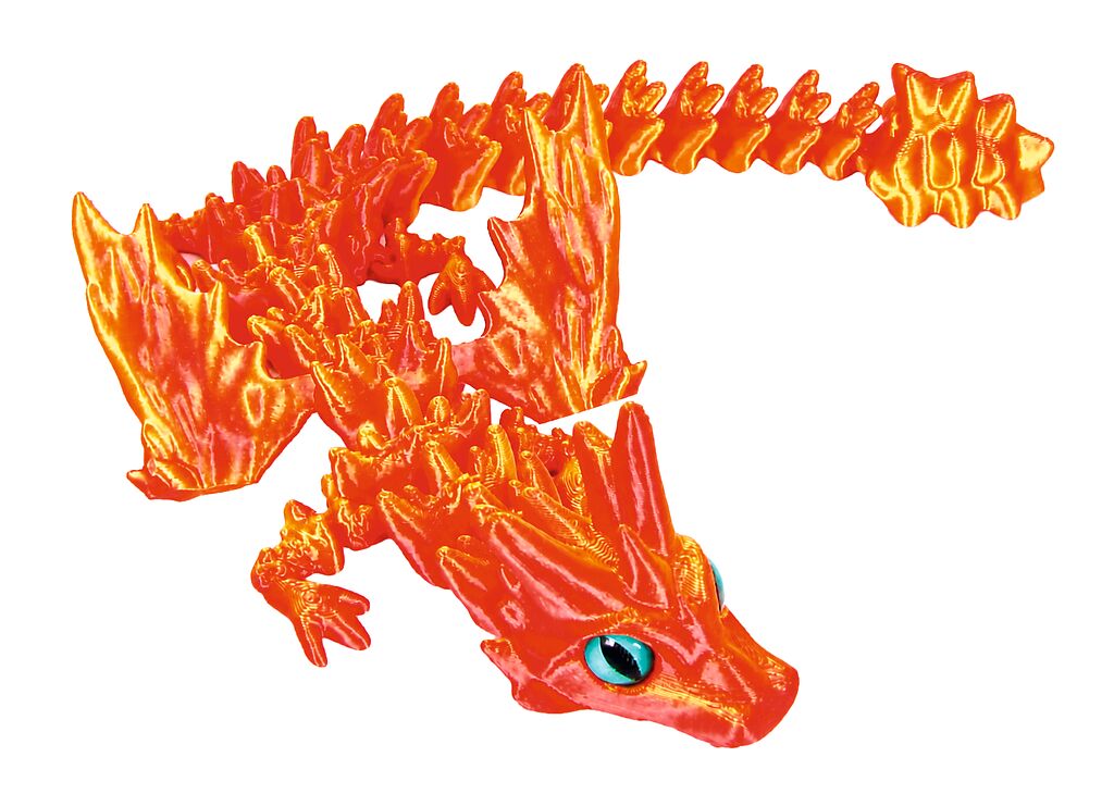 Geflügelter Drache Fire & Ice rot