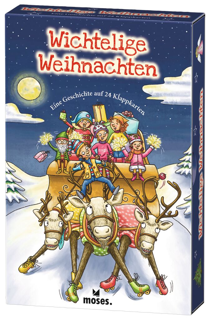 Wichtelige Weihnachten Eine Weihnachtsgeschichte Auf 24 Karten 101658